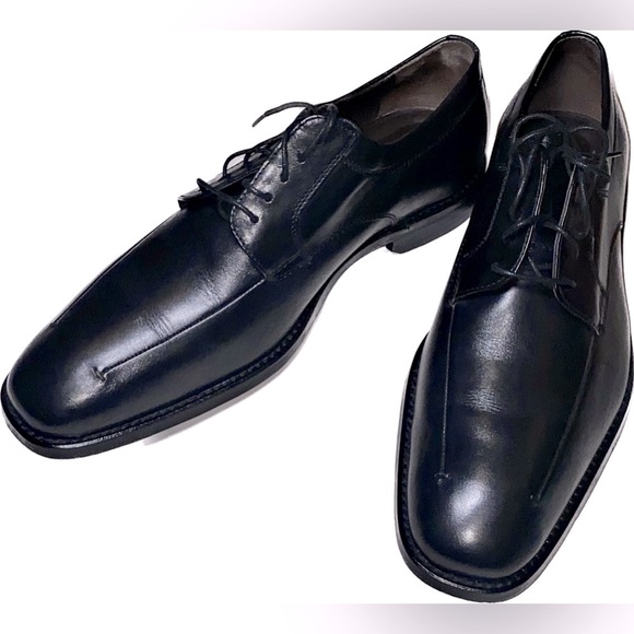 JOHNSTON & MURPHY Men’s Laced-Up Oxford Shoes Size 8.5M - Picture 10 of 13